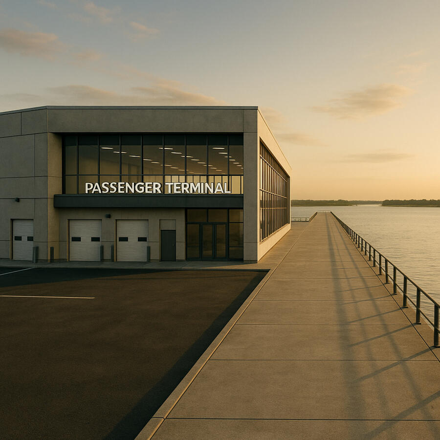 Port Vietnam Delta Nova Maritime Hub Passenger Terminal